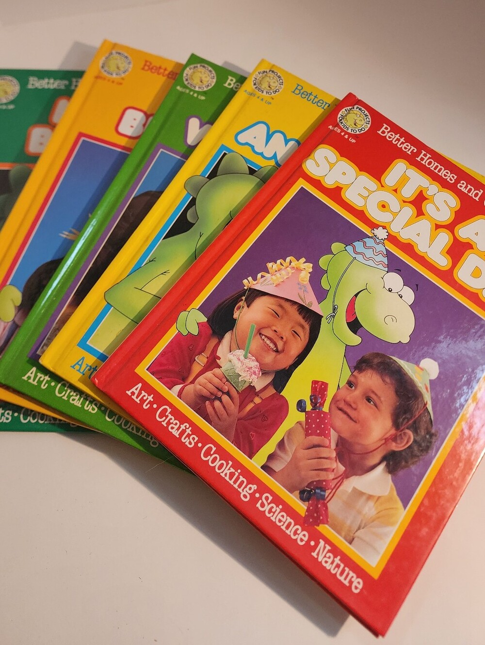Better Homes And Gardens Kids Activity Books -Max The Dragon From 1990
